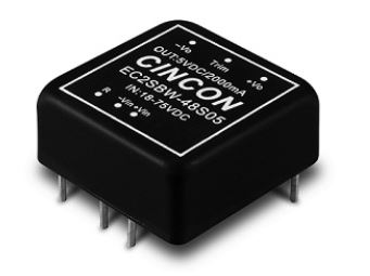 EC2SBW-24D12
Cincon EC2SBW Series Industrial DC/DC converter 10W