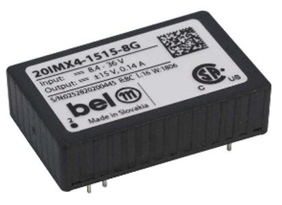 40IMX4-15-8
IMX4 Series Bel Power 4W DC/DC converter