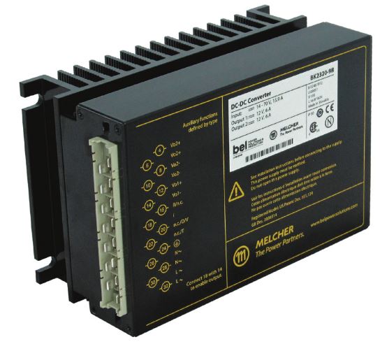 LK1601-7R
Bel Power (Melcher) K-Series Railway AC/DC power supply