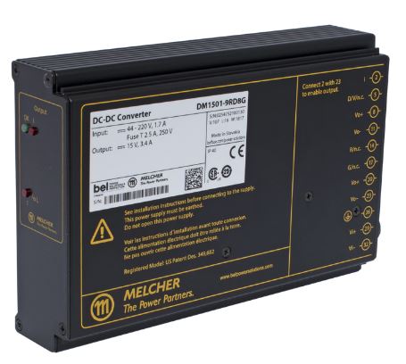 Bel Power Melcher DC/DC converter
Railway application
DM3578-5 / M-Series