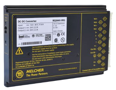 EQ1001-9RB / Q-Series
Bel Power (Melcher) DC/DC converter for railway applications