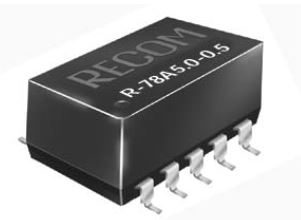 R-78A12-0.5SMD
R-78A Series Recom 6W industrial DC/DC converter