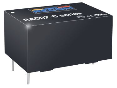 RAC02-09SC
Recom RAC02-Series 2W industrial AC/DC power supply