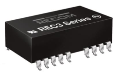 REC3-2412DRW/H6/C 
REC3 Series
Recom 3W industrial DC/DC converter