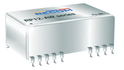 RP12-4805SAW/SMD
Recom RP12-AW Series
Telecom DC/DC converter