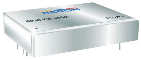 Recom RP30-4815SEW
Robust DC/DC converter for telecom and industry
