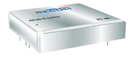 Robust Recom DC/DC converter
RP40-G Series
RP40-2405SG
