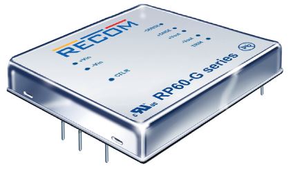 RP60-4815SG / Robust Recom DC/DC converter 60W for military applications
RP60-G Series