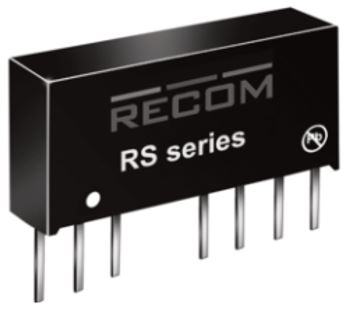 RS-123.3S
Recom RS-Series 1W industrial DC/CD converter