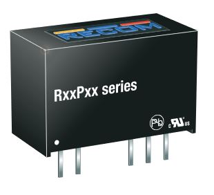 R05P12S
Recom RxxPxx-Series 1W industrial DC/DC converter