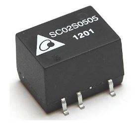SC02S0505A
Delta SC02S-Series 2W industrial DC/DC converter