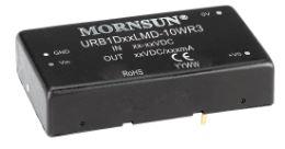URB1D24LMD-10WR3
Mornsun 10W industrial DC/DC converter